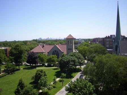 1500 Chicago rooftop view